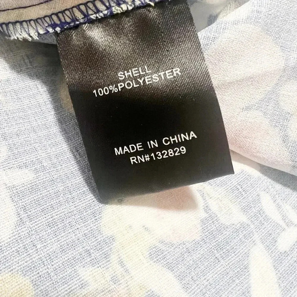 TULAROSA NWT Daisy‎ Top in Cobalt Mixed Floral Small - Picture 6 of 8